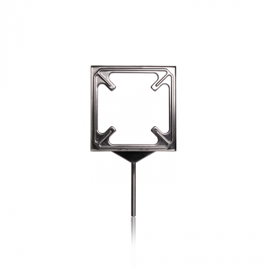 Plate holder for Ceran lab. Protect plates, 155 x 155 mm