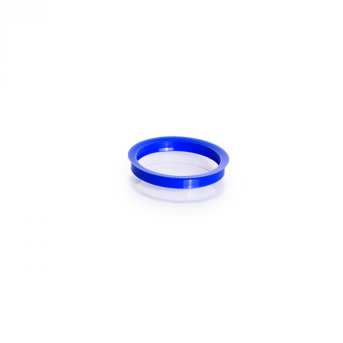 Pouring ring, GL 32 , PP, blue, for DURAN® laboratory glass Glass Bottles with