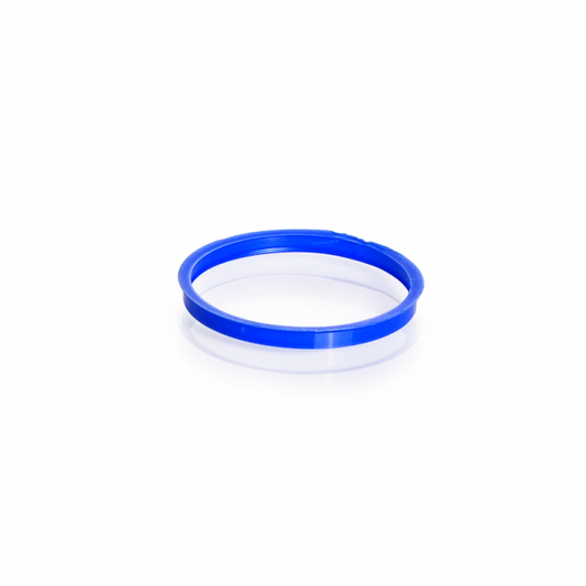 Pouring ring, GL 45, PP, blue, for DURAN® laboratory glass Glass Bottles with D