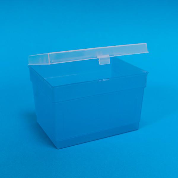 PP BOX WITHOUT TIPS WITH STANDARD COVER - Grey