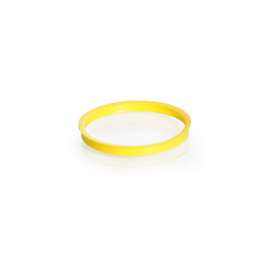 PP pouring rings, GL45, PP, yellow, for DURAN® laboratory glass Glass Bottles w