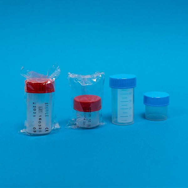 PP SCREW CAP CONTAINER, STERILE SINGLE, 30 ml, o 35x38 mm (400 pcs)