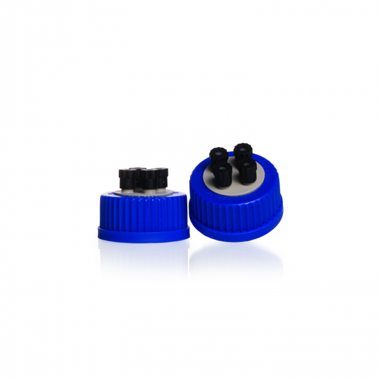 Pressure equilization set for 4-port cap (incl. 0.2 µm membrane filter)