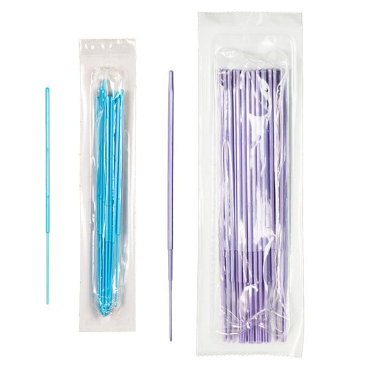 Promed ® inoculation mini needle in PS light blue in bag of 20 pieces, sterile