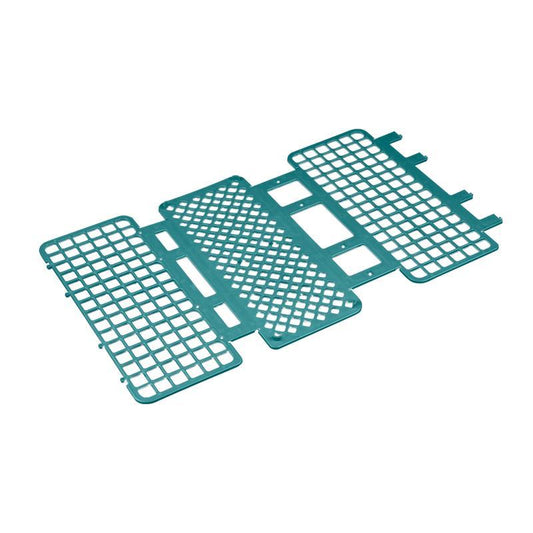 Promed ® not-assembled rack in PP for test tubes o 12 and 13 mm, Green