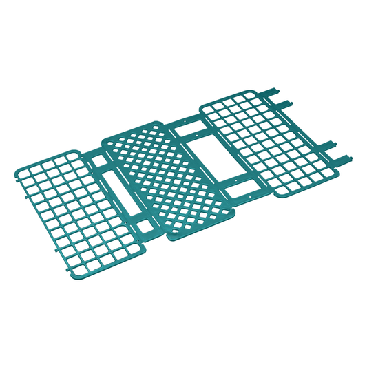 Promed ® not-assembled rack in PP for test tubes o 16 mm, 60 places, Pink
