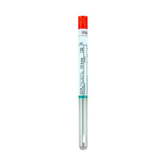 Promed ® swab aluminium stick with rayon tip in PP test tube 12x150 mm, sterile