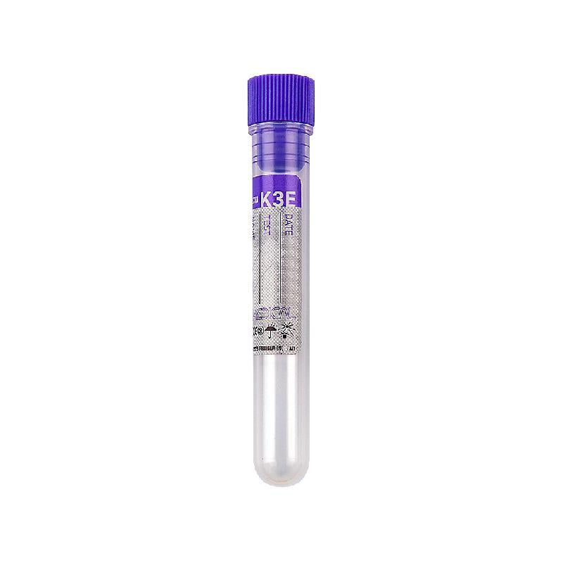Promed ® test tube 12x56 mm with K3 EDTA x 2,5 ml of blood violet cap