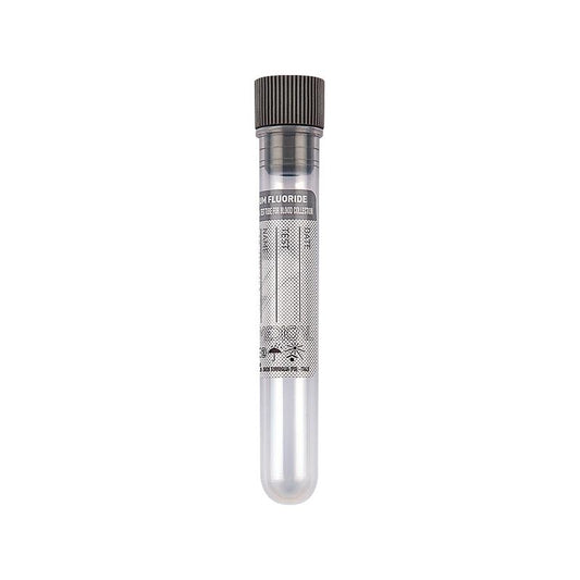 Promed ® test tube 13x75 mm with Potassium Fluoride x 3 ml of blood grey cap
