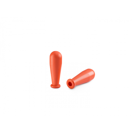 Rubber pipette bulb, natural rubber / latex (NR), Red, Volume 2ml, Hole o 5mm