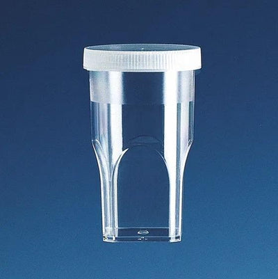 Sample cup, PS, with snap cap of PE
12 ml for Leuko-Ery Counter pack of 1000
1
