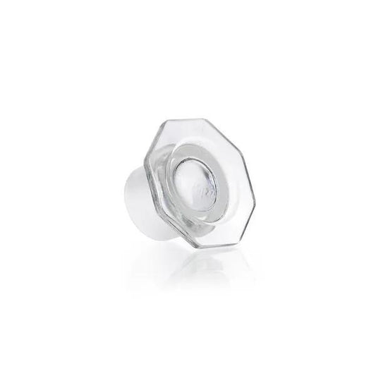 SBW glass flat-head stoppers, semi-hollow, octagonal, NS 45/27