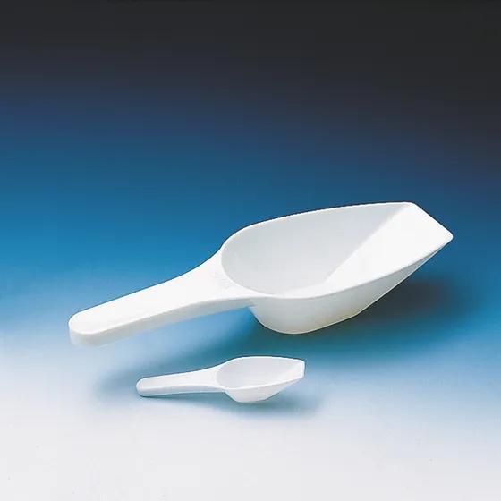 Scoop, PP, white
length 200 mm,  100 ml