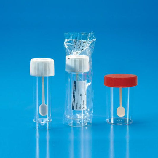 SCREW CAP CONTAINER WITH SPOON STERILE, 60 ml (1 pcs)