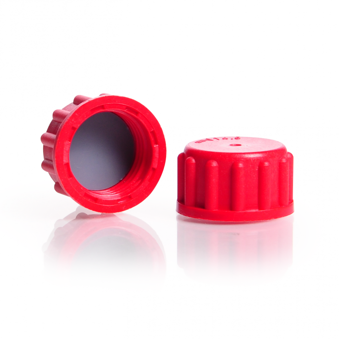 Screwcaps closed, with seal for "RODAVISS", NS 34