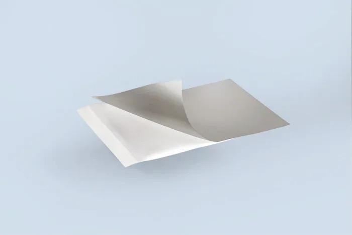 Sealing film for plates aluminum,
peelable, self-adhesive, 100 sheets
suitable