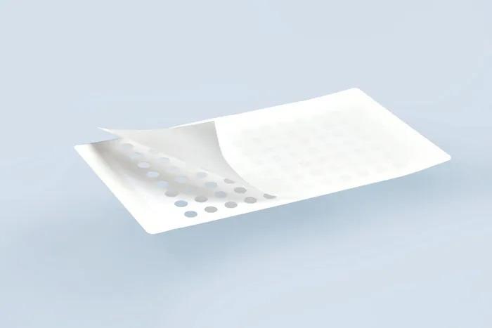 Sealing film for plates PP/PE
with adhesive-free zone 50 pcs.