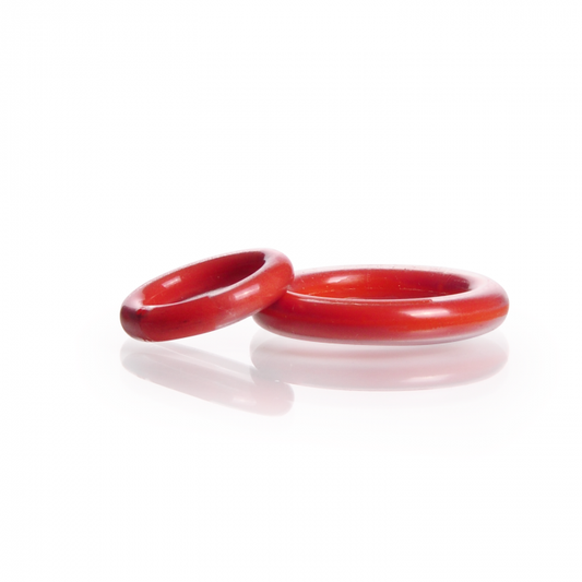 Sealing rings (Silicone + FEP), for polished spherical joints, S 64