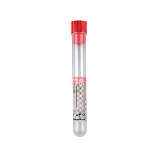Sedi-Rate test tube 12x86 mm with 0,2 ml of Sodium Citrate (3,8 %) pink cap for