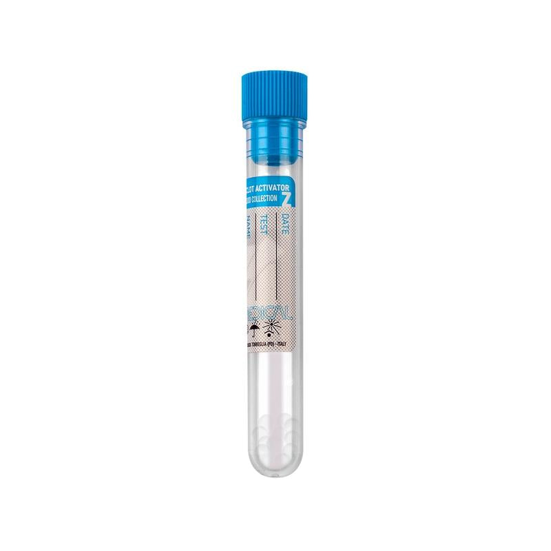 Separmed ® Tech test tube 13x75 mm in PP with granules separators and clot activ