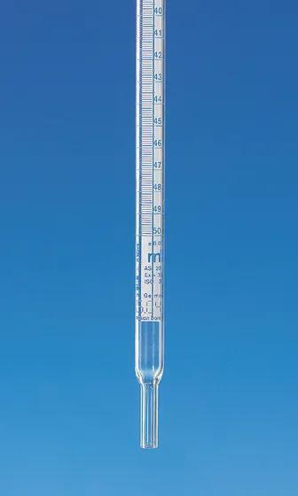 Spare tube comp.aut.burette SILBERBRAND
10 ml:0,05 ml, Boro 3.3 clear, grad. bl