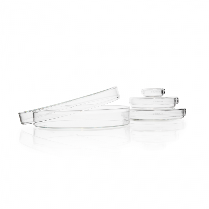 Steriplan petri dish, 15 x 90 mm, soda-lime glass