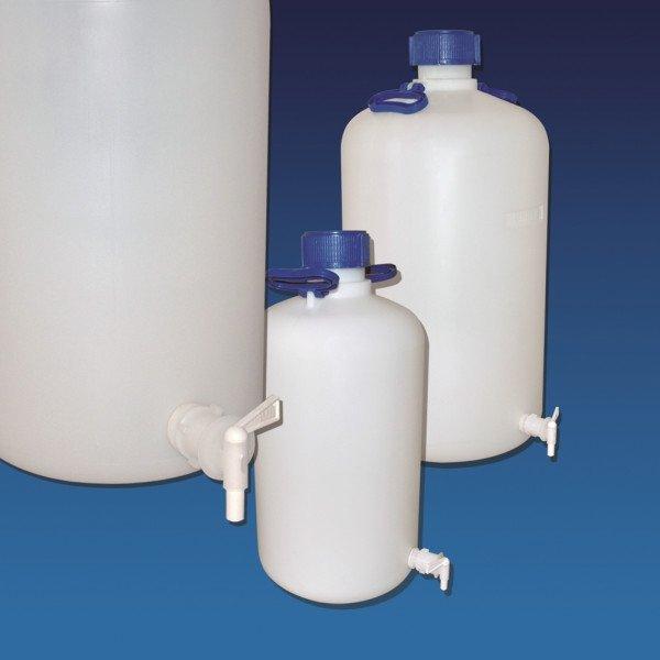 STORAGE BOTTLE W/TAP, 50 Liters