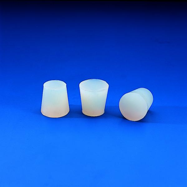 SYLICON CONICAL STOPPER - 9x6 mm, h 18 mm