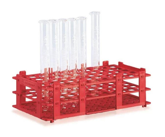 Test tube rack, PP, white
265x126x75 mm f. 84 tubes to dia. 13 mm
alphanumeric