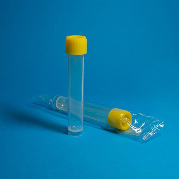 TEST TUBE SELF STANDING, STERILE, SINGLE PACKED, PP 10 ml (1 pc)
