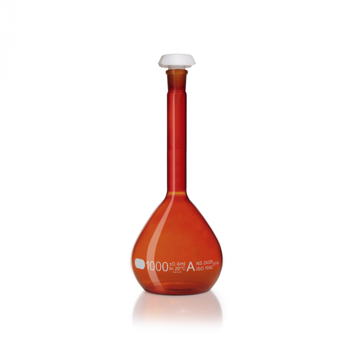 Tиквица amber  1000 ml, PP 24/29 Duran class A