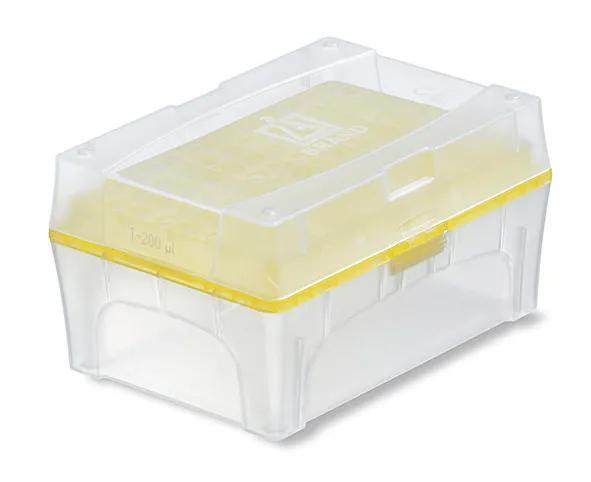 TipBox, empty, with carrier plate
for pipette tips up to  300 µl
CERTIFIED LIF