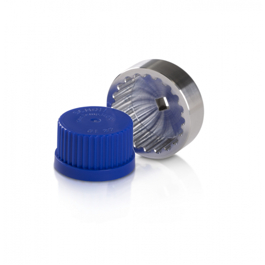 Torque wrench socket for DURAN® GL 32 PP cap, Aluminium