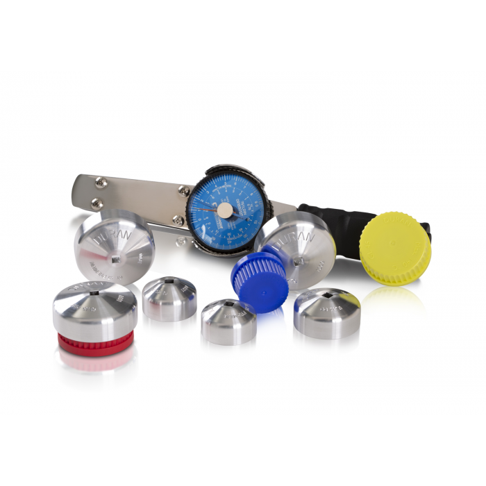 Torque wrench socket for DURAN® GL 45 PP cap, Aluminium