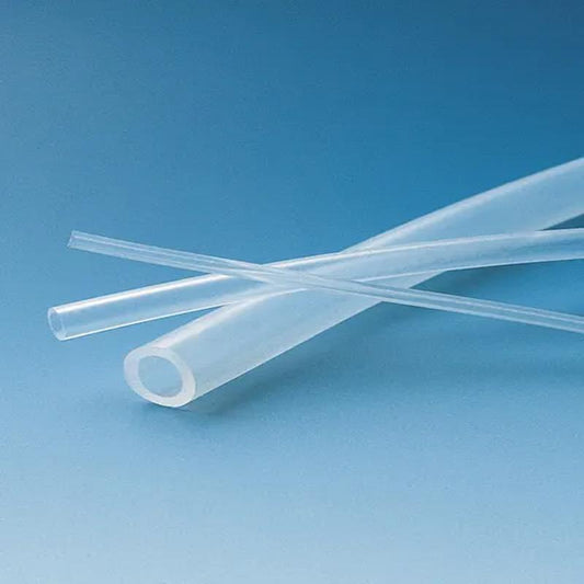 Tubing, silicone rubber
int.dia. 7,0 mm out.dia.10,0 mm w 1,5 mm
w = wall thic