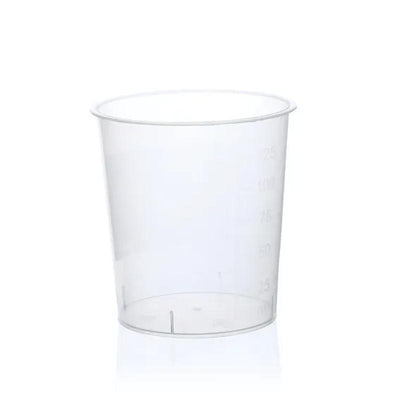 Urine beaker, without lid, PP, CE-IVD
grad. to 125 ml
dia. 65 mm, h. 70 mm