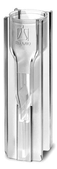 UV-Cuvette micro, center height 15 mm
volume 70 up to 550 µl, pack of 500
grou