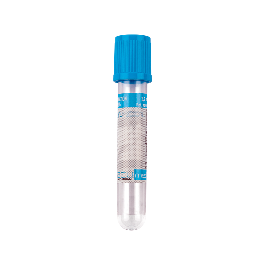 Вакум епрувети 3,6ml за коагулација со 3,8% Sodium Citrate