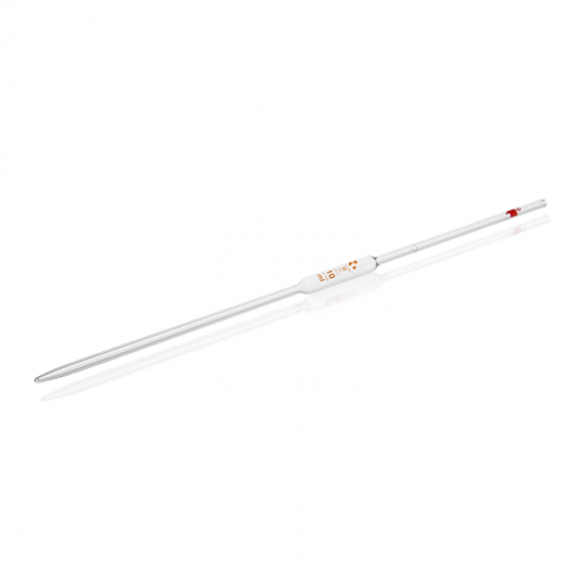 Volumetric Pipette from soda-lime glass, class B, 10 ml