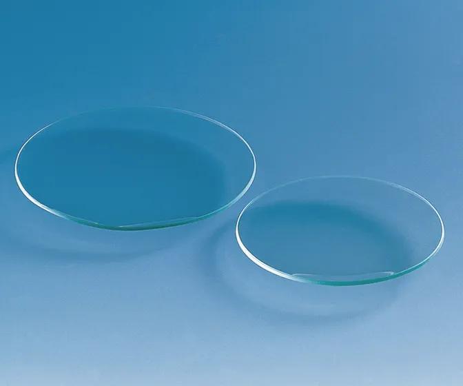 Watch glass, soda-lime glass
dia. 125 mm, rim fire polished
DIN 12 341