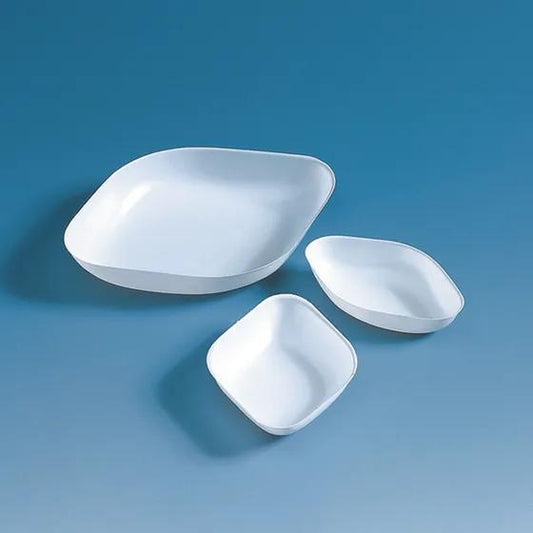 Weighing dish PS diamond shape
25 ml 67 x 47 x 14 mm antistatic